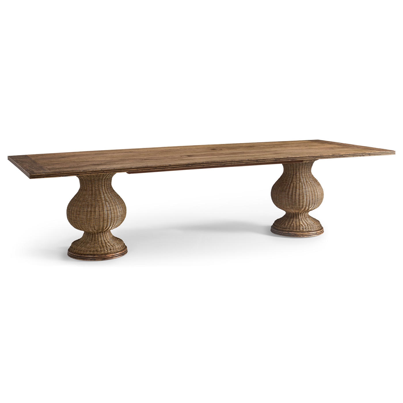 Palm Court Rattan Dining Table 120"