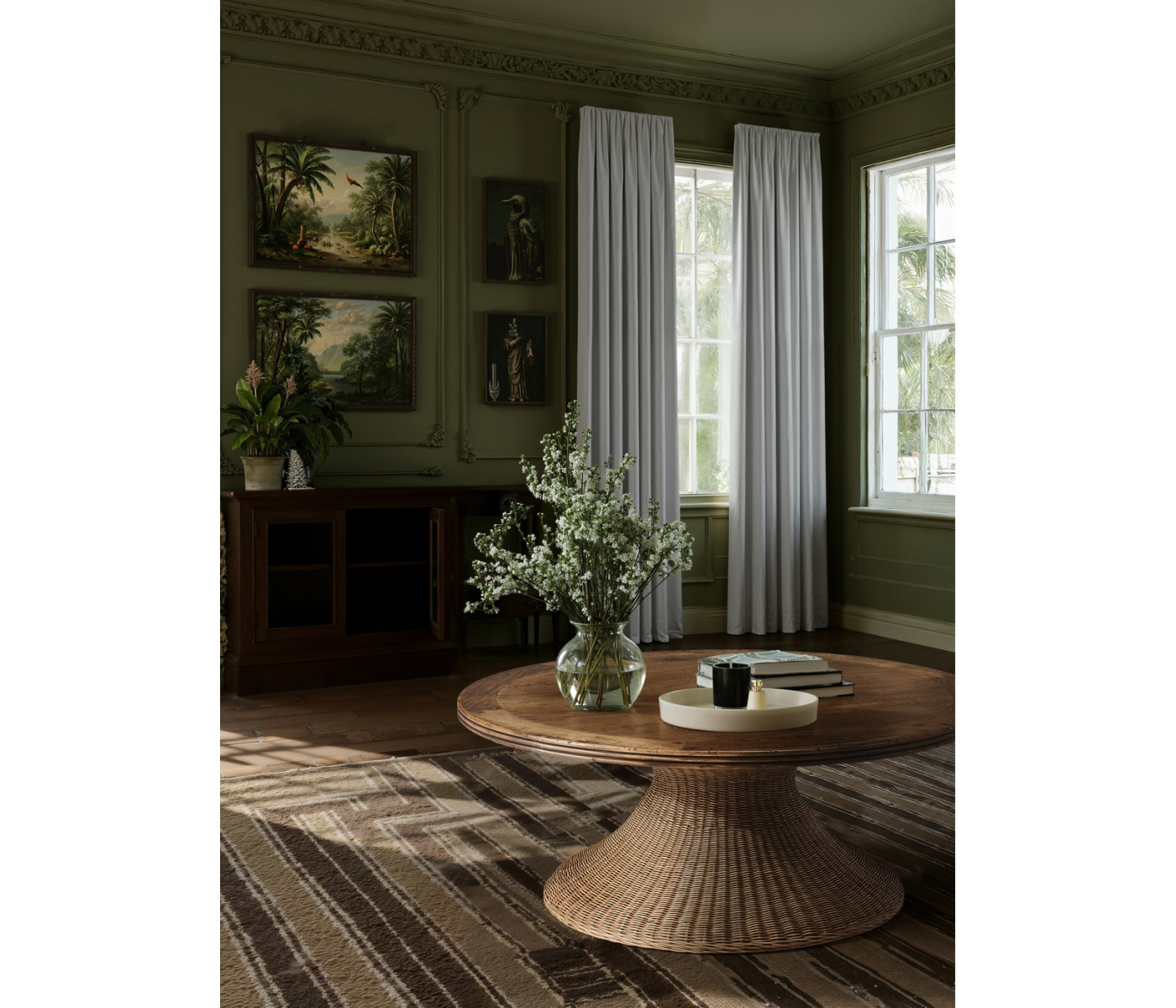 Palm Court Rattan Coffee Table