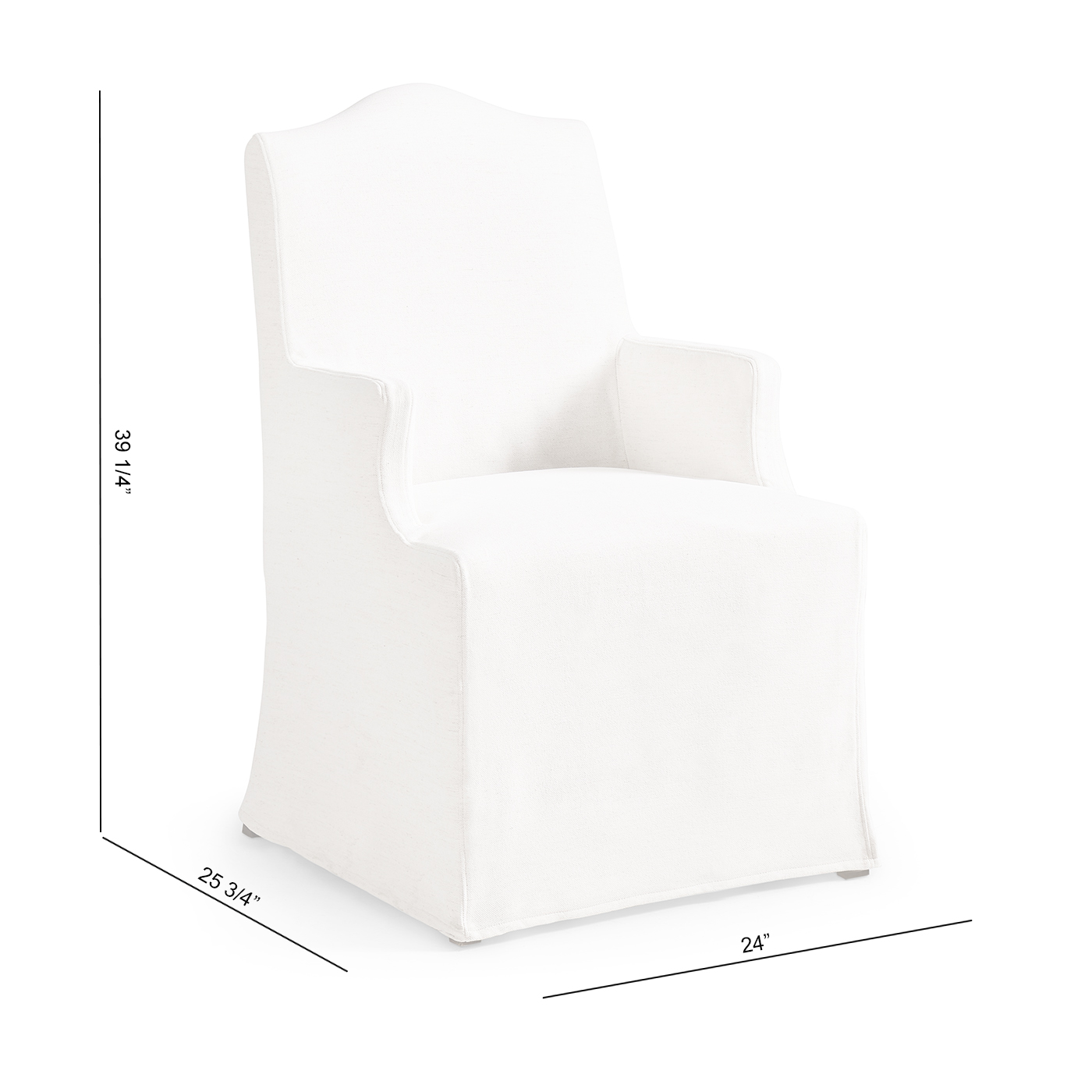 Palm Court Slip Cover Arm Chair