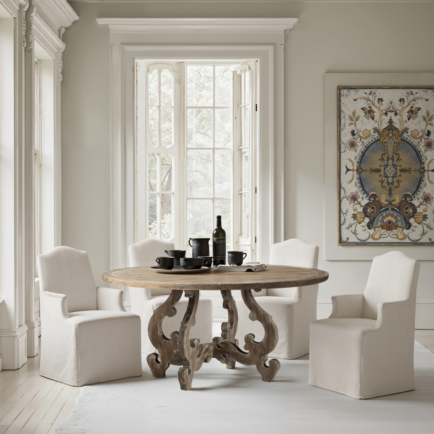 Palm Court Slip Cover Arm Chair