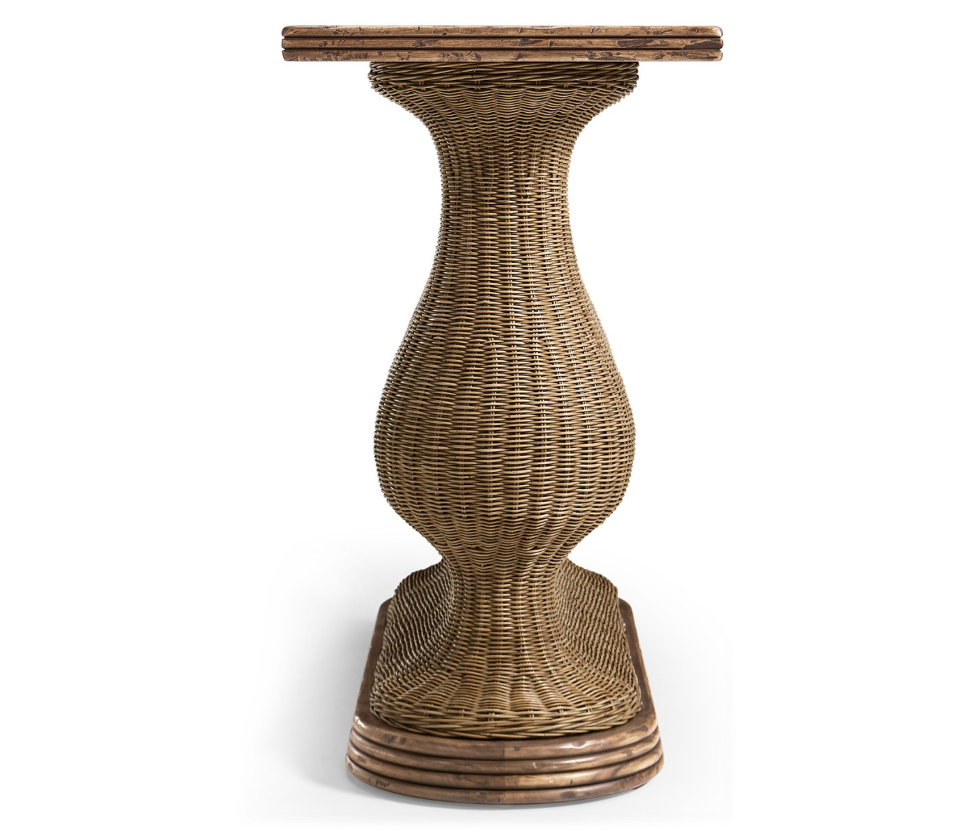 Palm Court Rattan Console Table