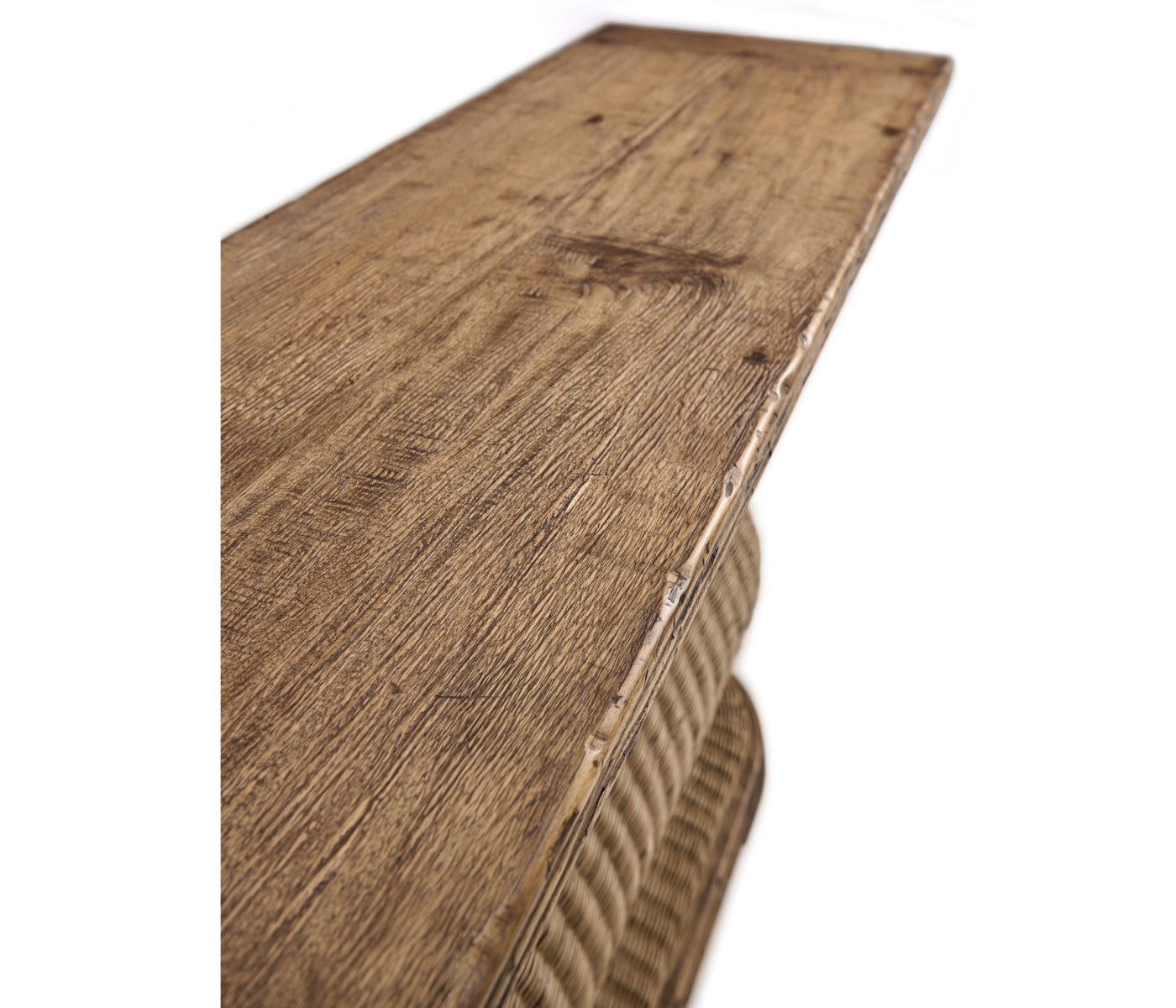 Palm Court Rattan Console Table