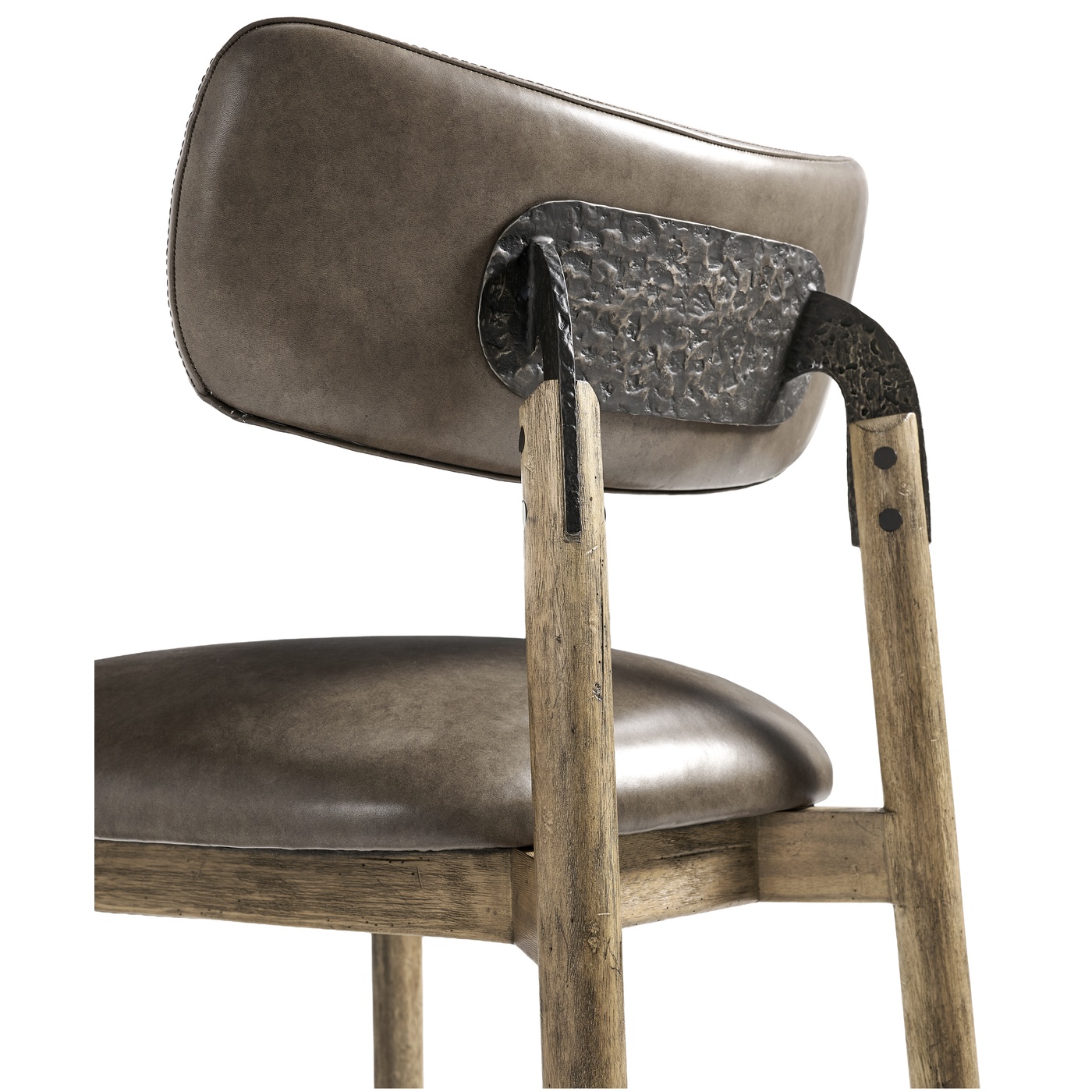 Stone Ridge Leather Counter Stool