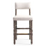 Caldera Oscura Upholstered Armless Bar Stool