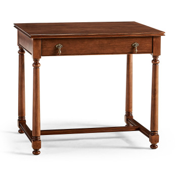 Rectangular parquet side table with drawer LDS - Taylorsville Temple