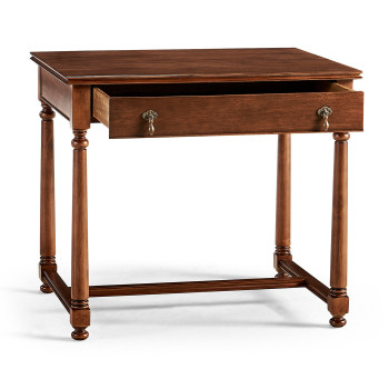Rectangular parquet side table with drawer LDS - Taylorsville Temple