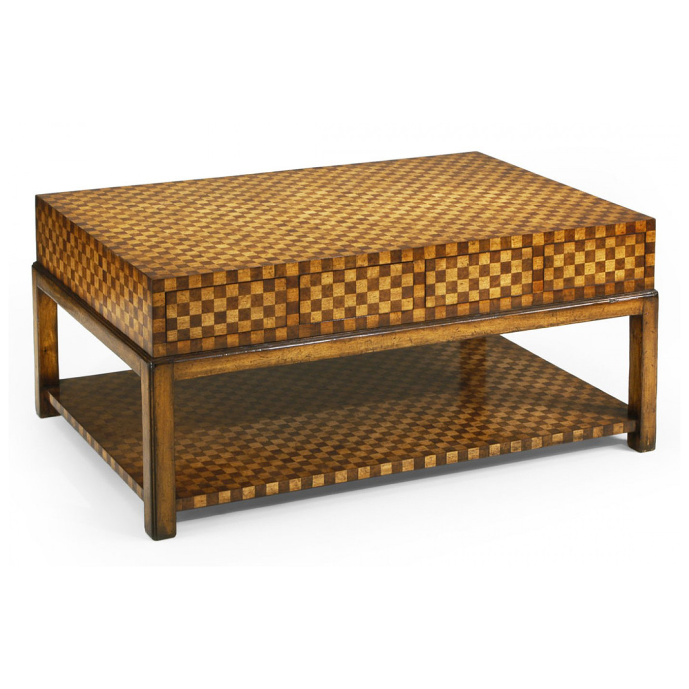Checkerboard coffee table