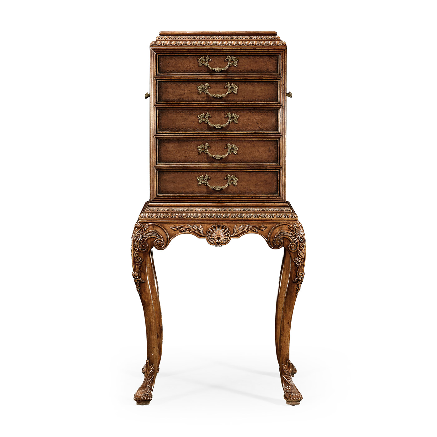 George II style flatware cabinet