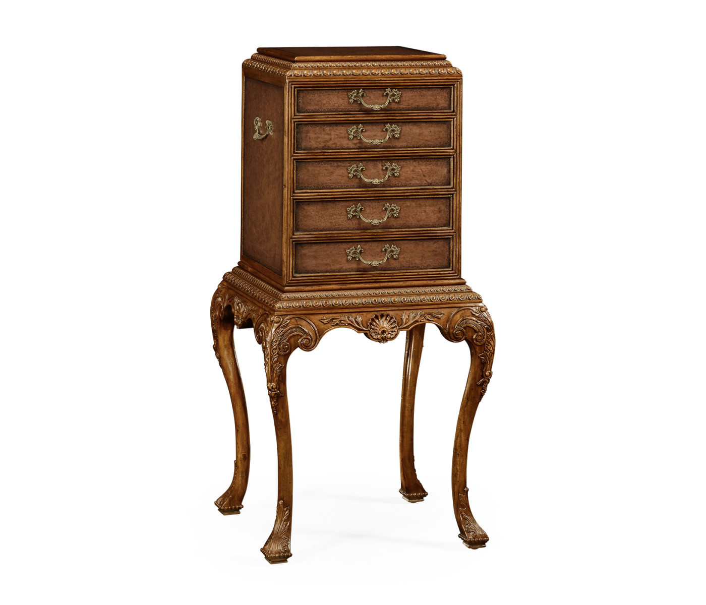 George II style flatware cabinet