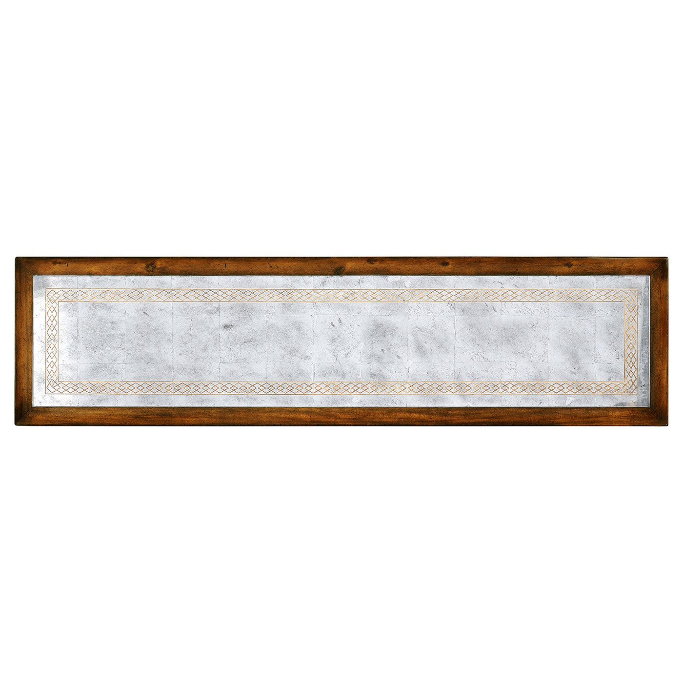 Églomisé & walnut console