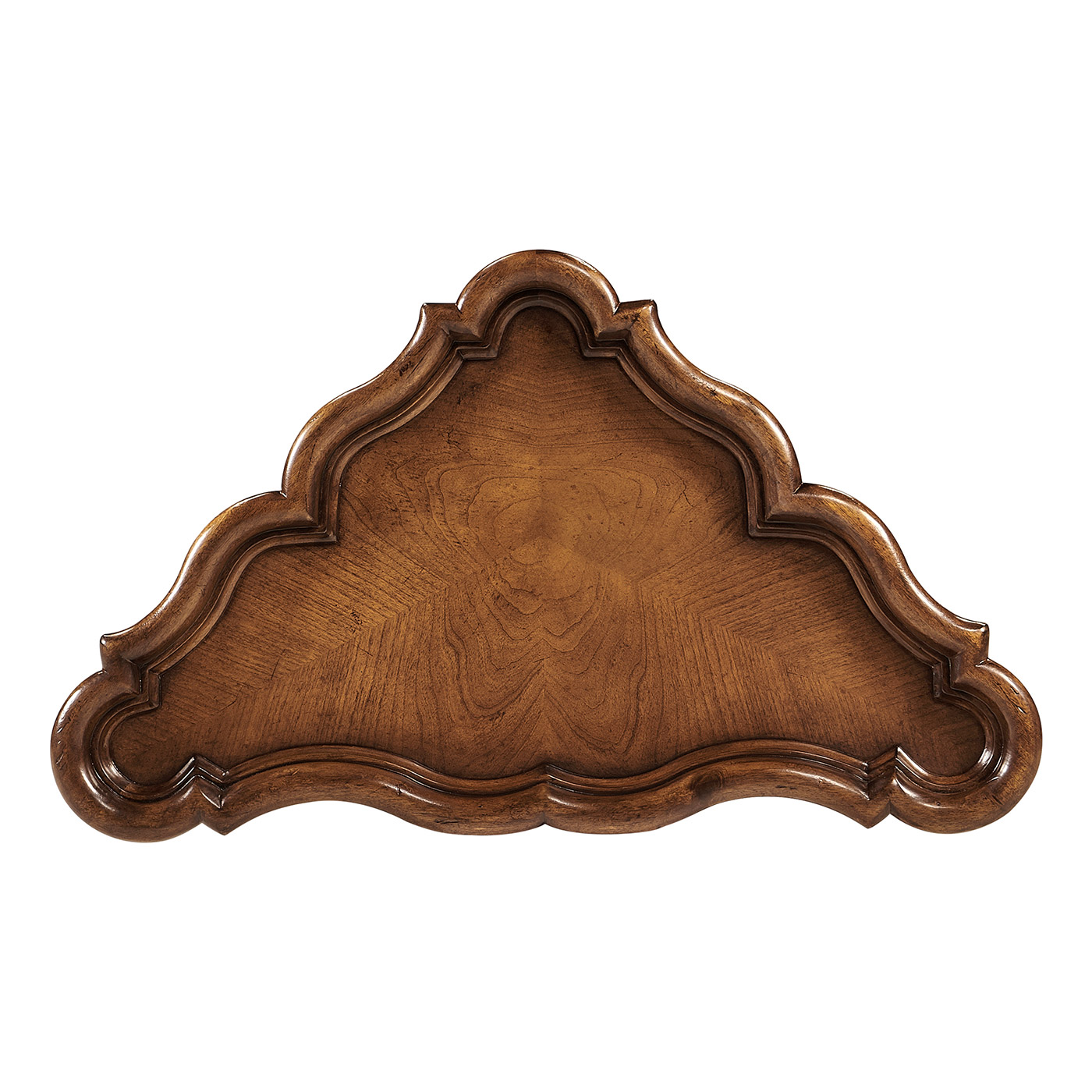 Serpentine corner table