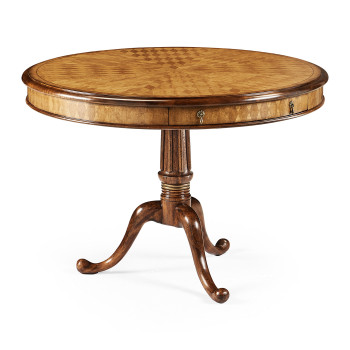Parquetry Walnut Centre Table
