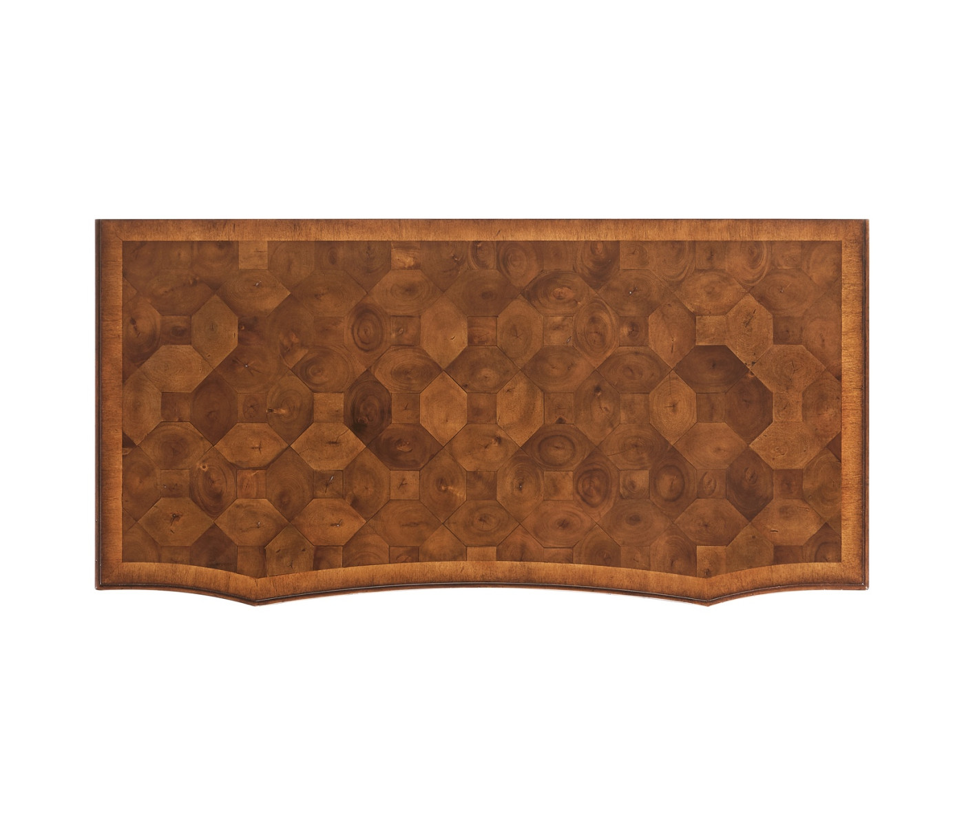 Oyster Veneer Large Chest of Drawers