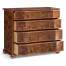 Oyster Veneer Large Chest of Drawers