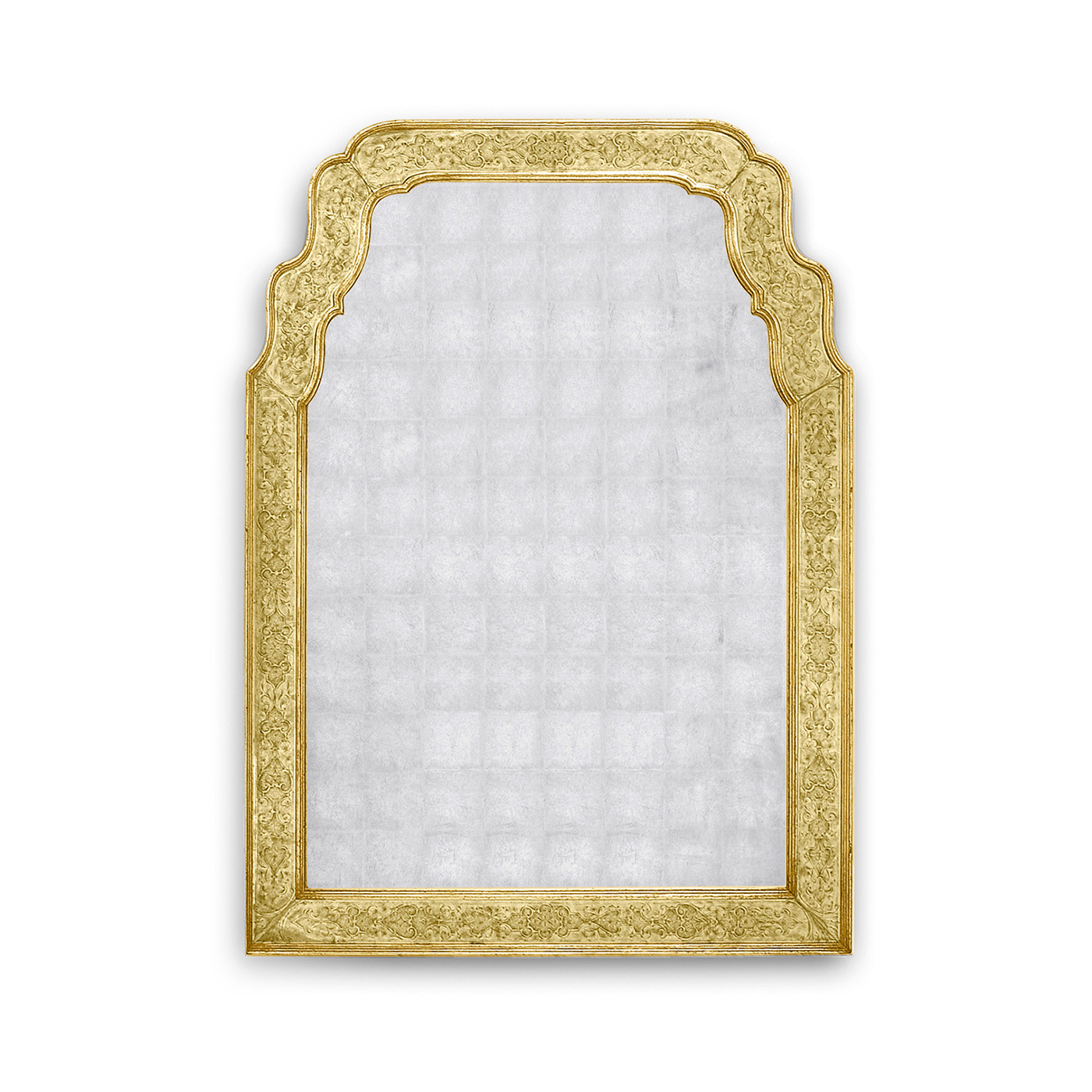 Gold églomisé mirror
