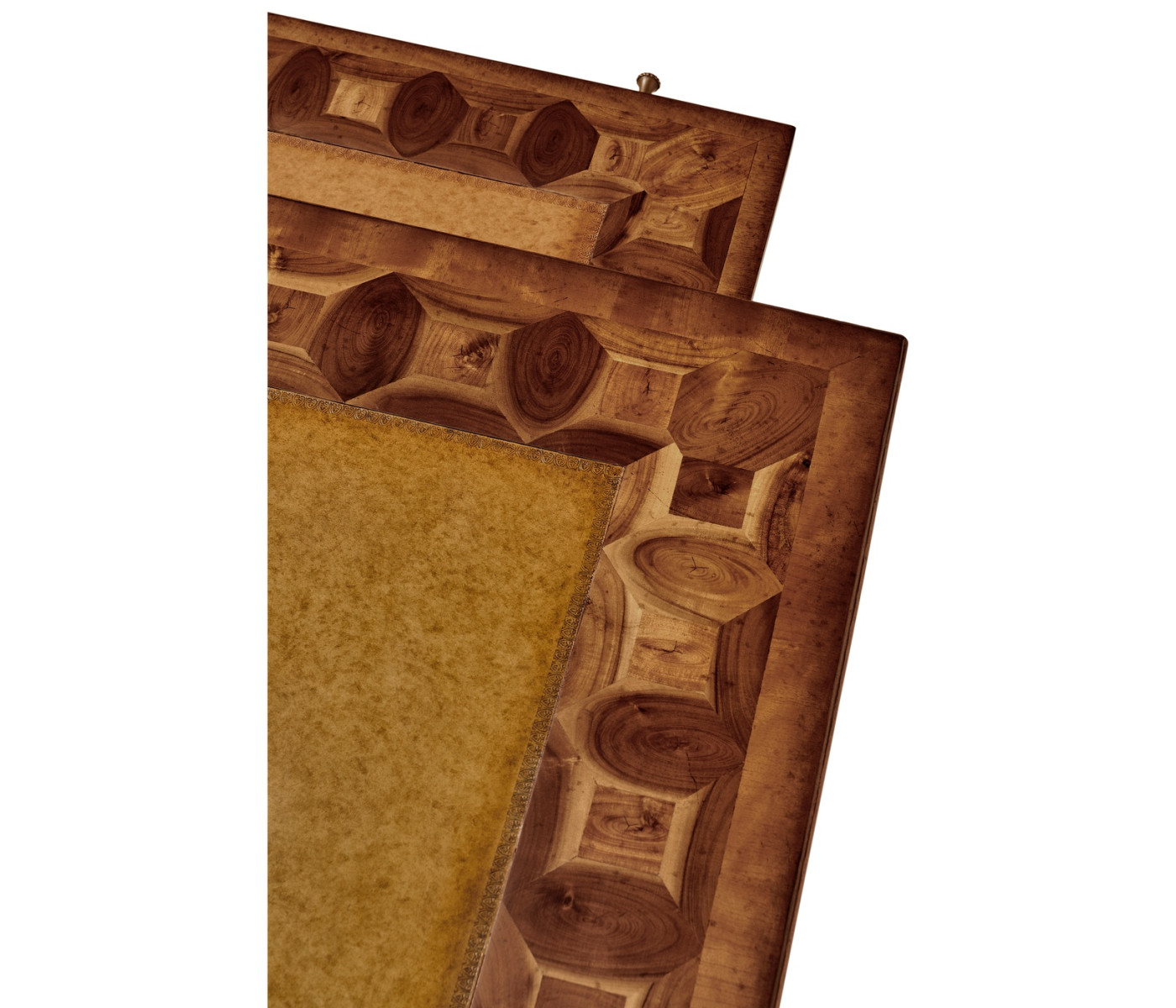 Square Oyster Coffee Table with Slides