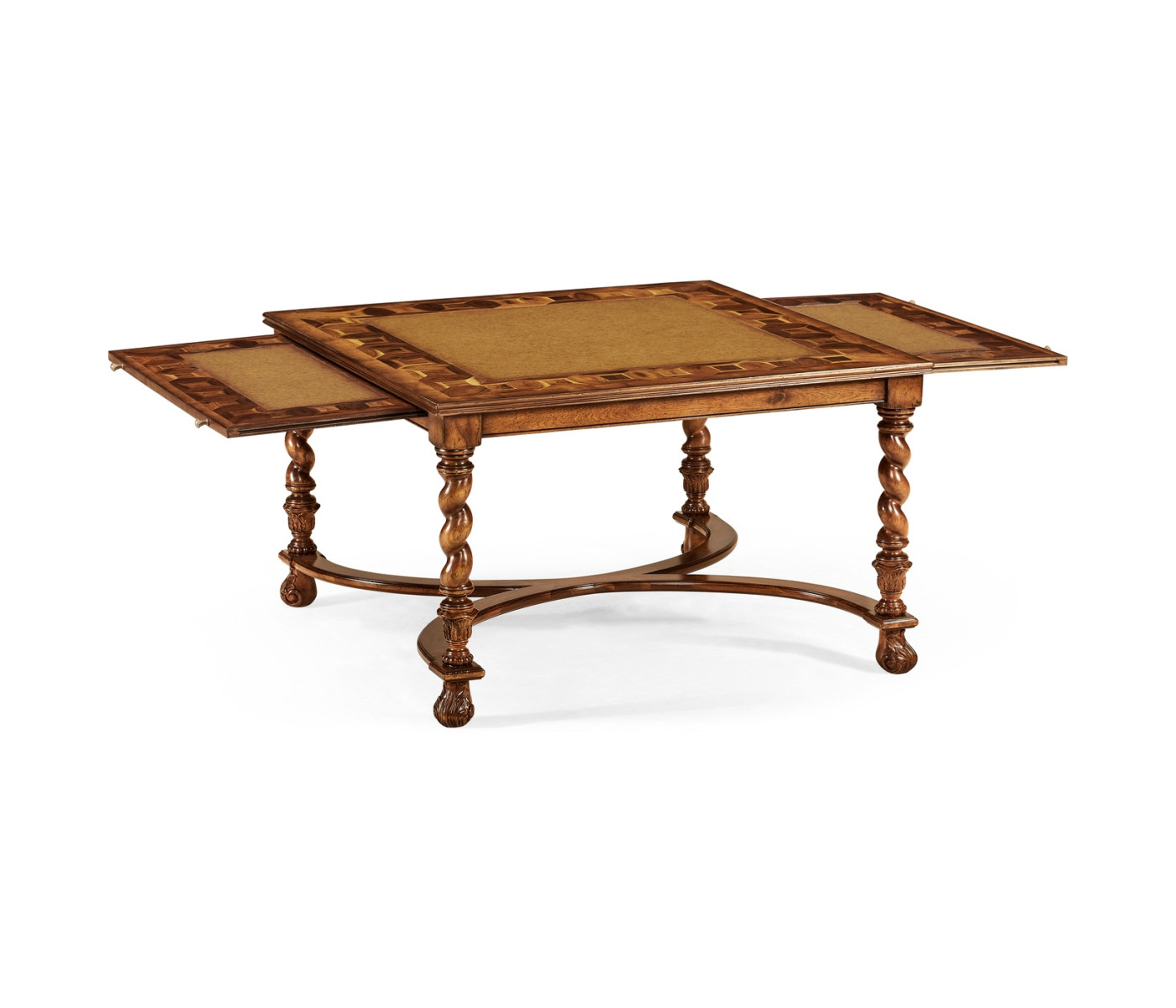 Square Oyster Coffee Table with Slides