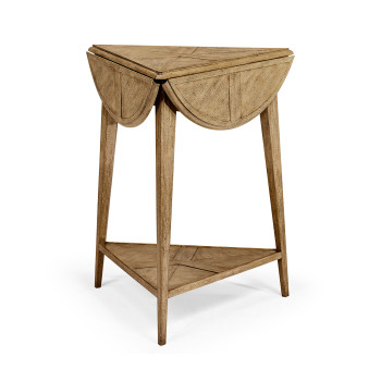 Light Driftwood Cricket Table