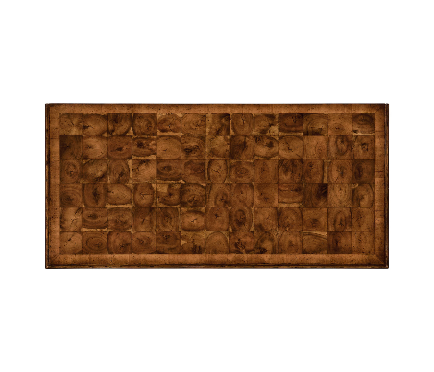 Oyster veneer small chest of drawers