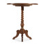 Églomisé & Walnut Round Wine Table