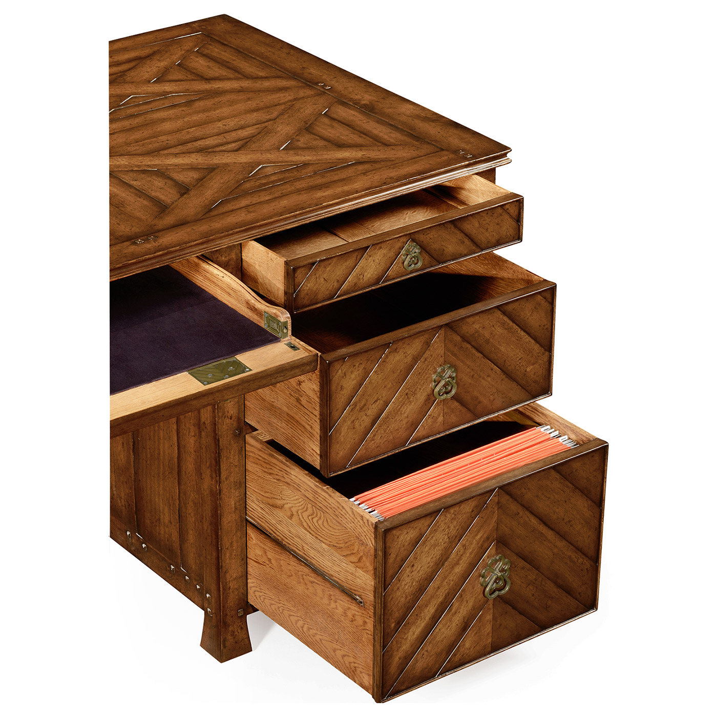 Parquet partner's style desk