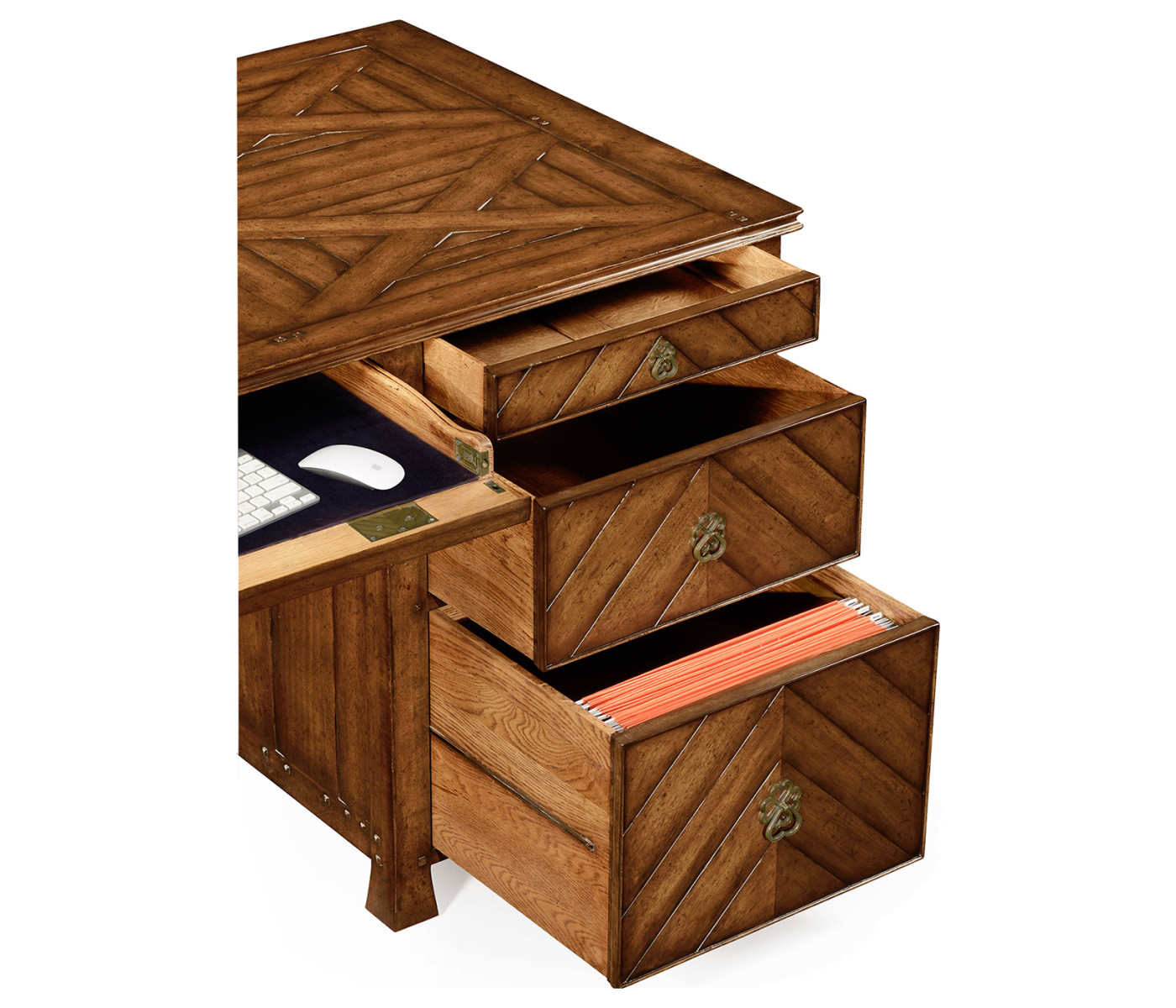 Parquet partner's style desk