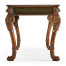 Italian Lions Paw Desk (Leather & Walnut)