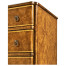 Windsor Walnut Bow Front Chest of Four Drawers
