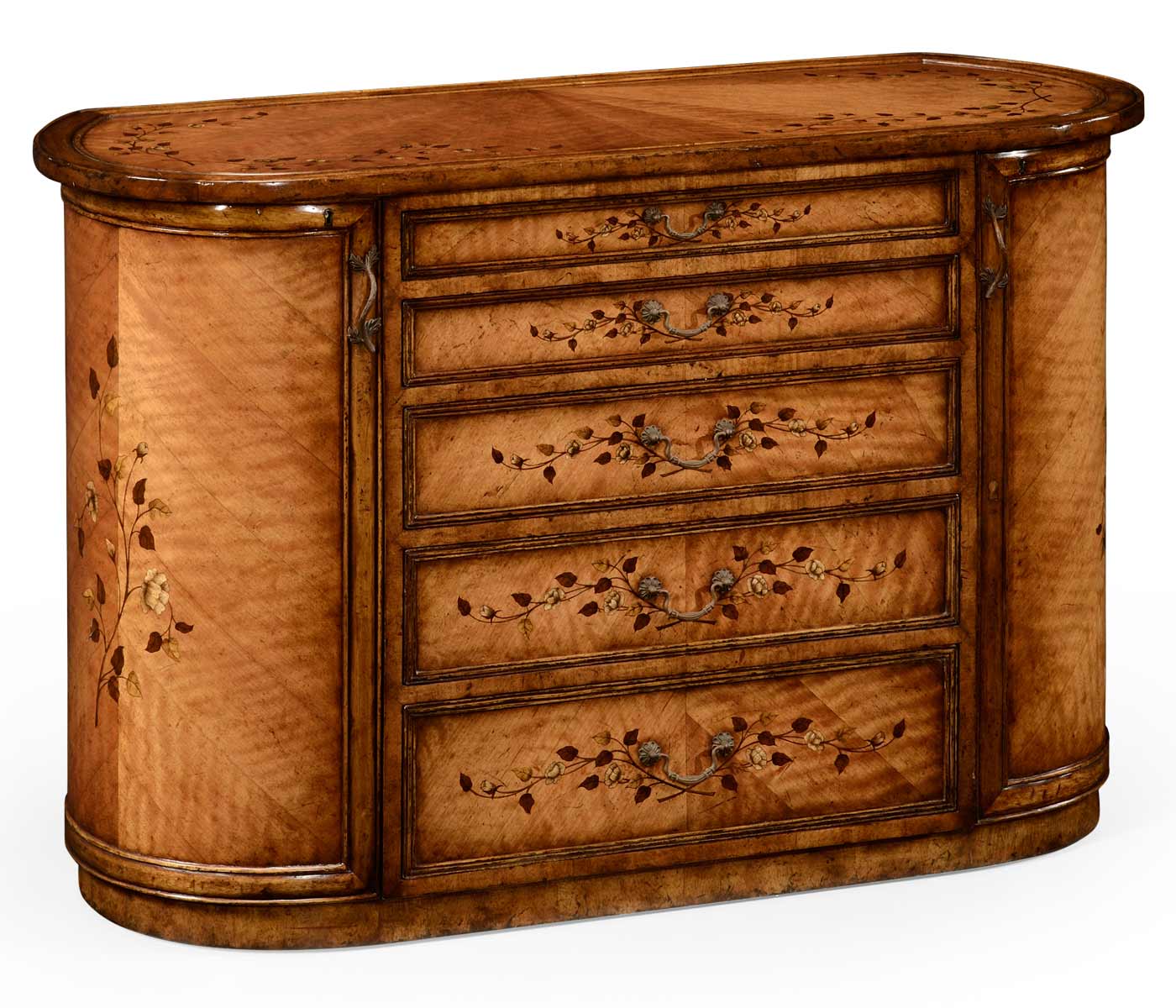 Chest of drawers with painting