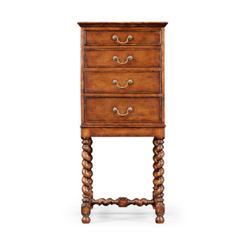 Small chest of graduating drawers