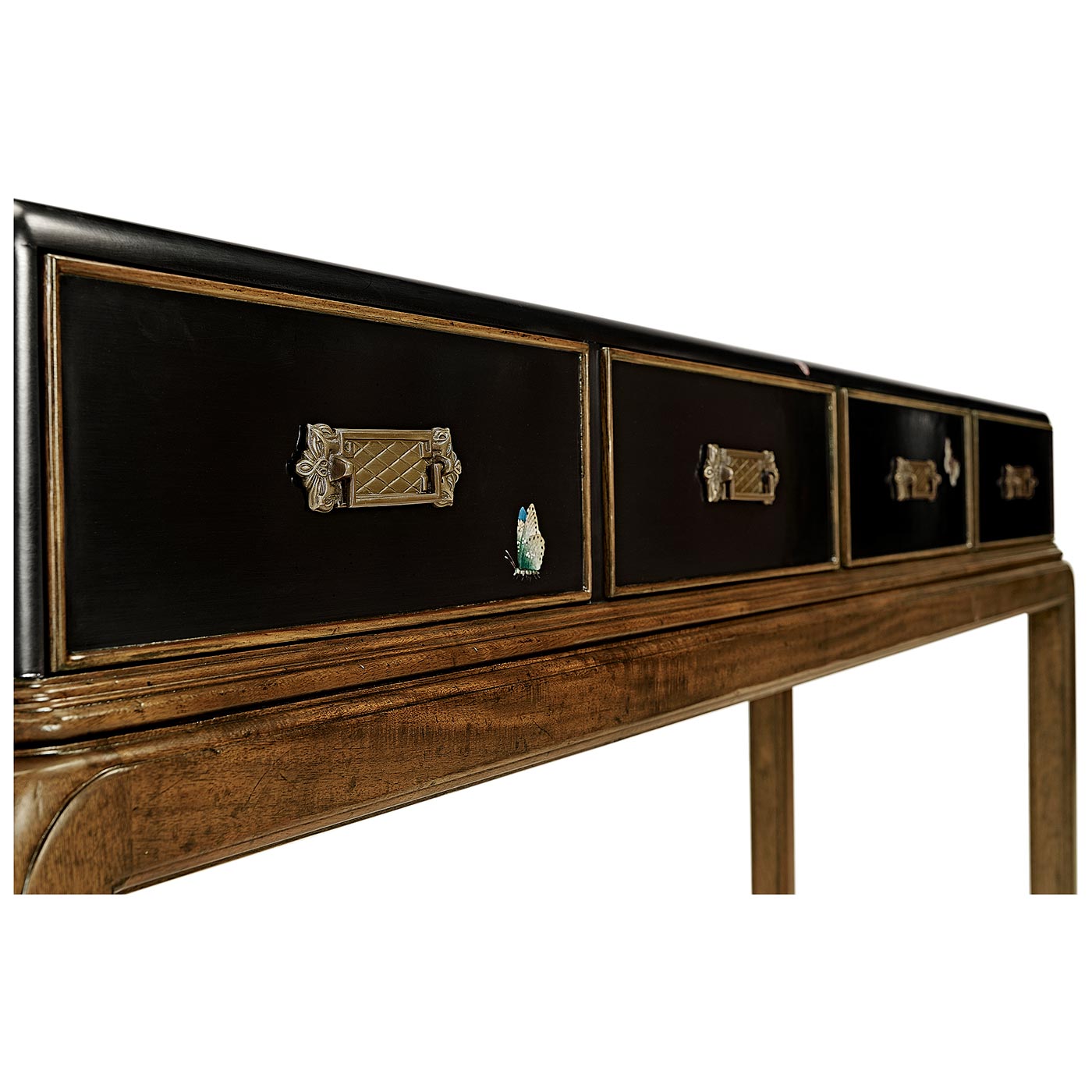 Butterfly console (Walnut & Painted)