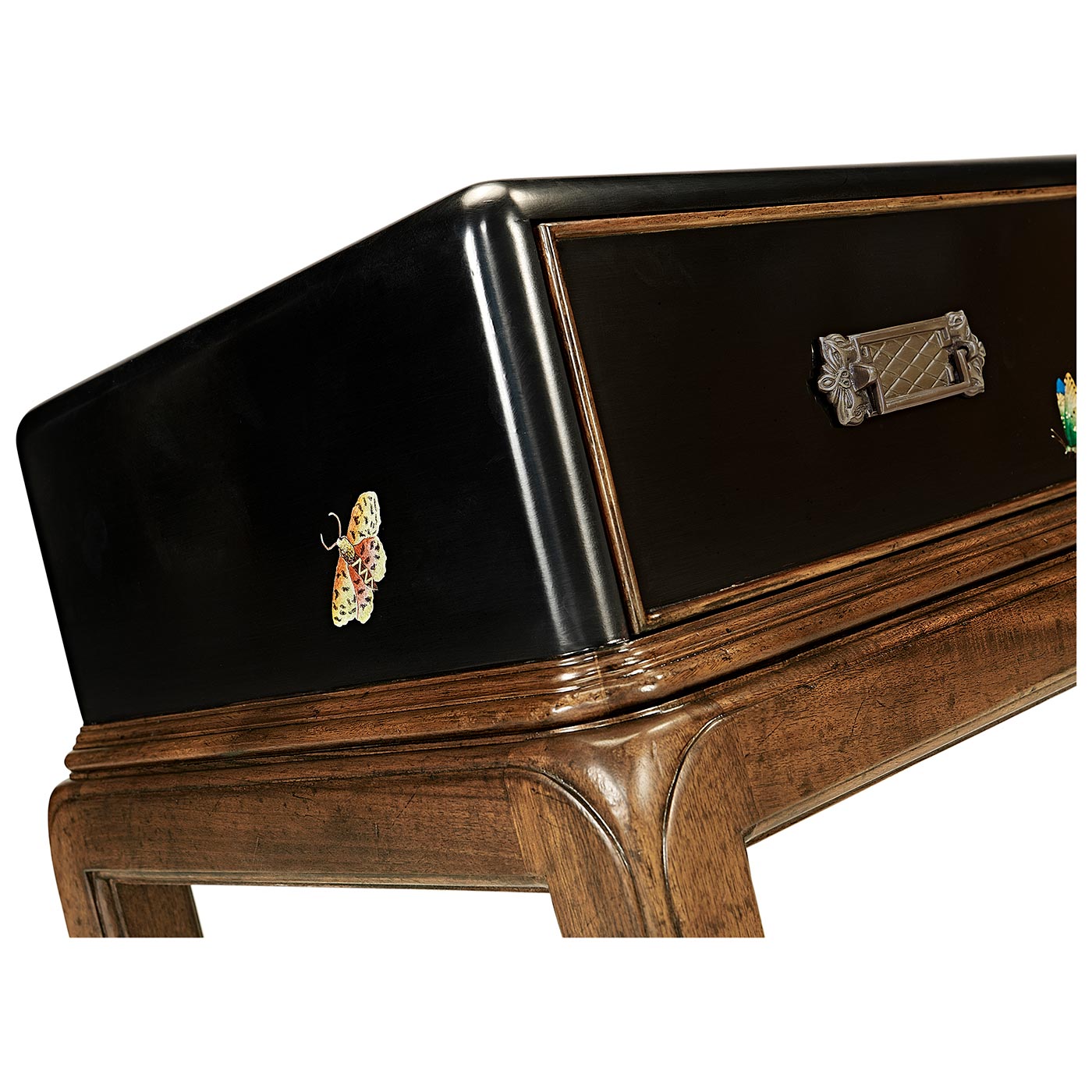 Butterfly console (Walnut & Painted)