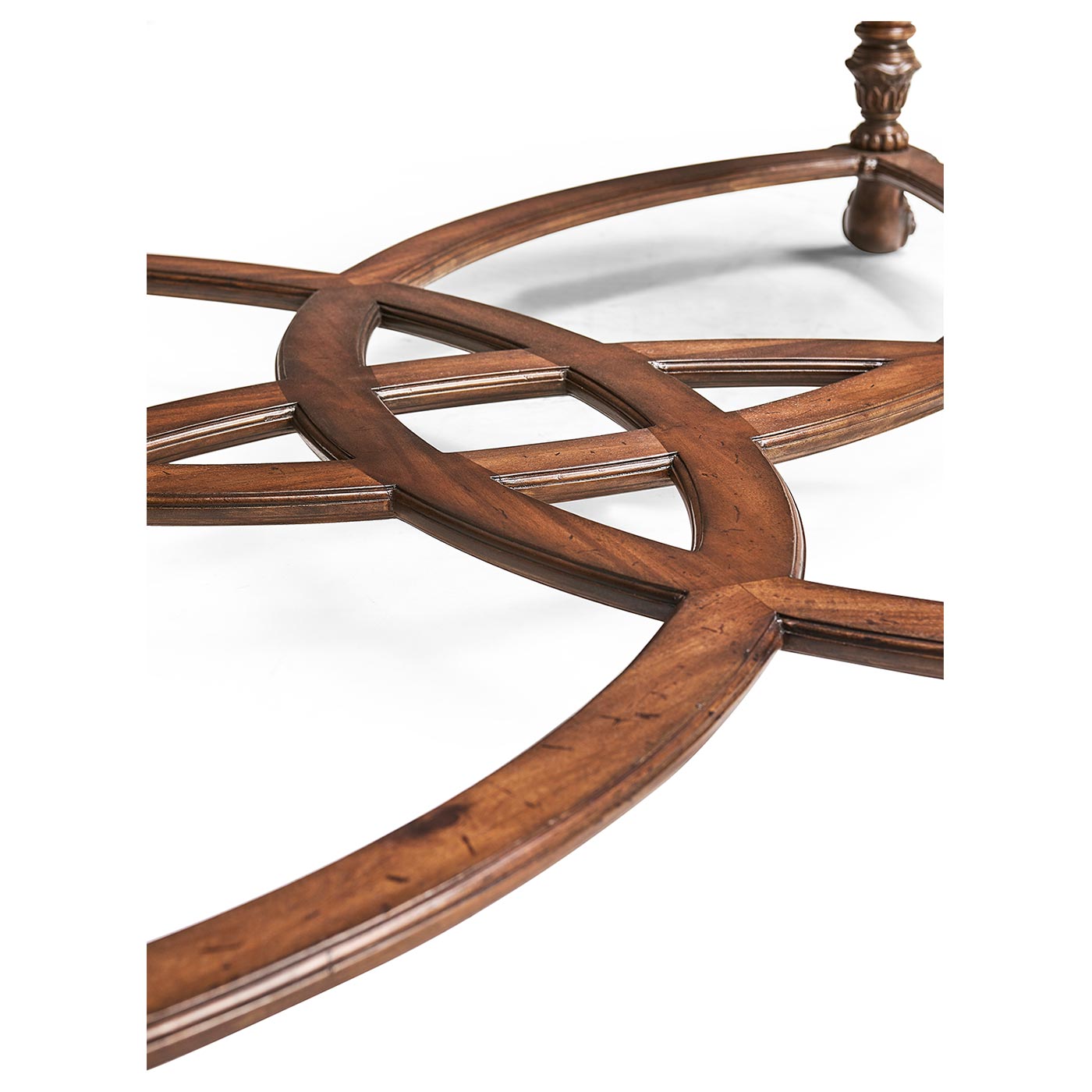 Square Oyster & Églomisé Coffee Table (52