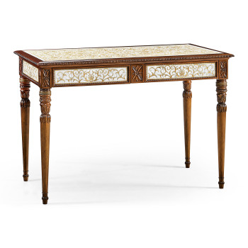 Églomisé library table