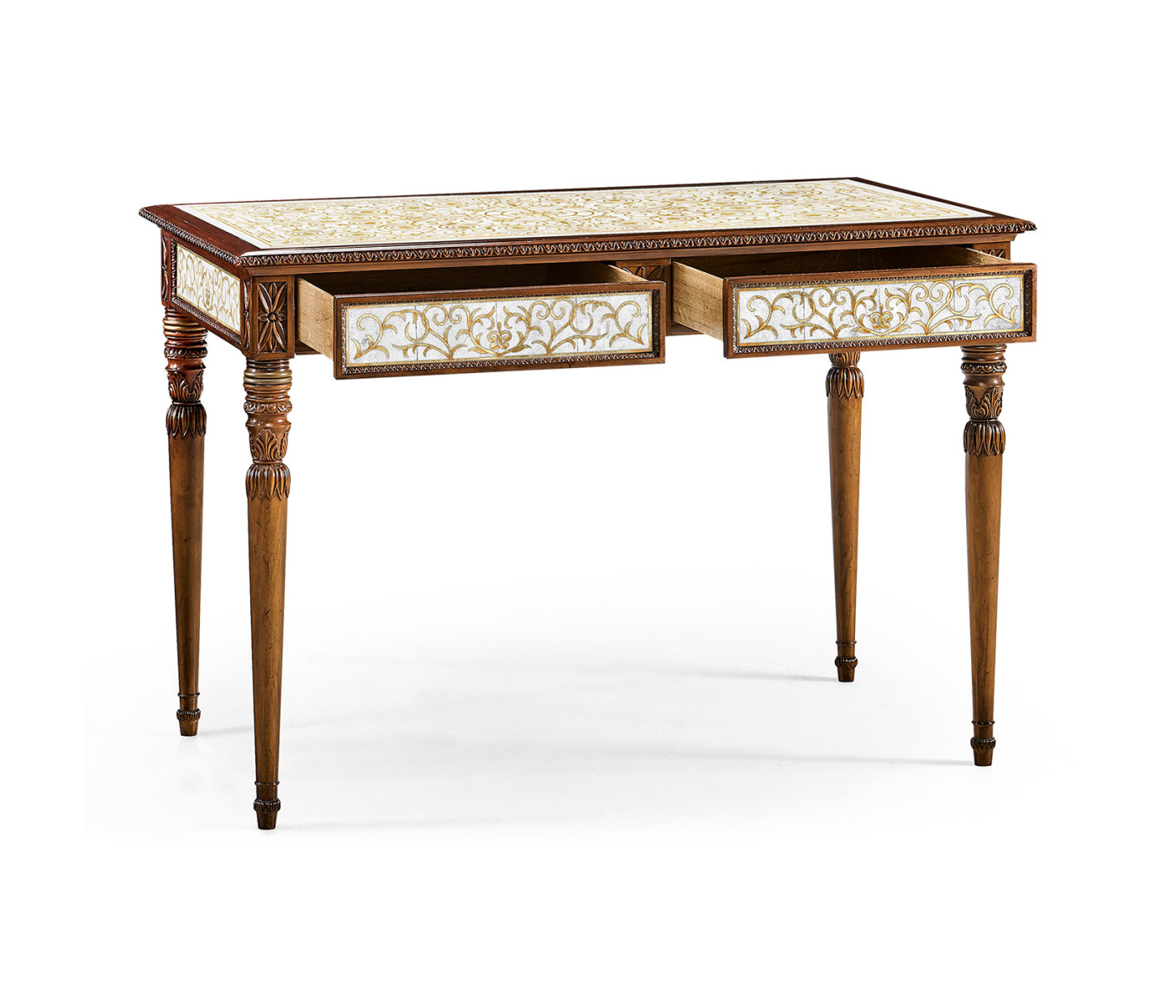 Églomisé library table