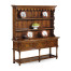 Country Walnut Open Welsh Dresser