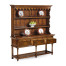 Country Walnut Open Welsh Dresser