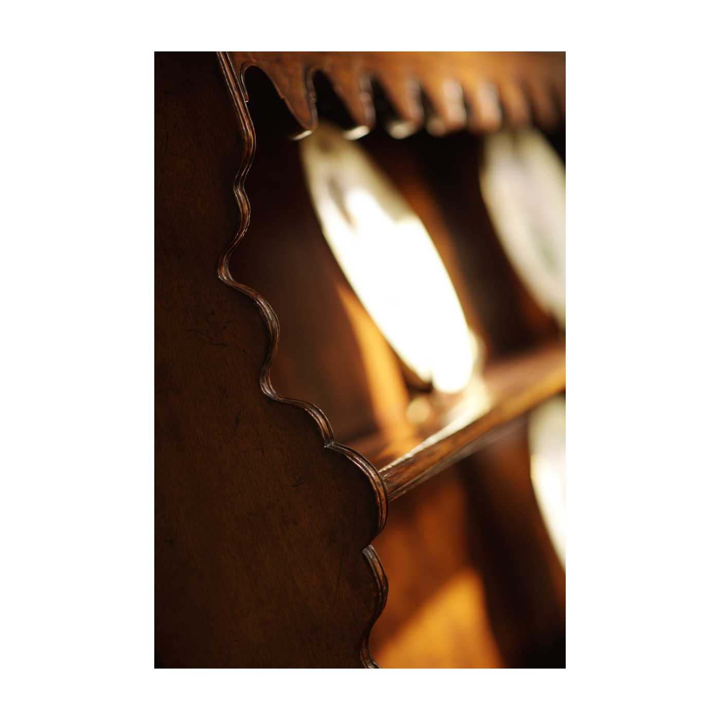 Country Walnut Open Welsh Dresser