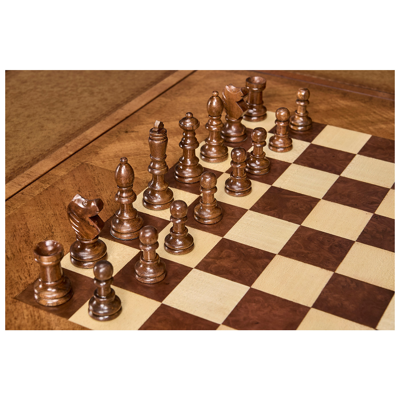 Square games table (Walnut)