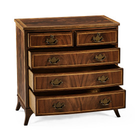 Buckingham Mahogany Bedside Chest of Drawers