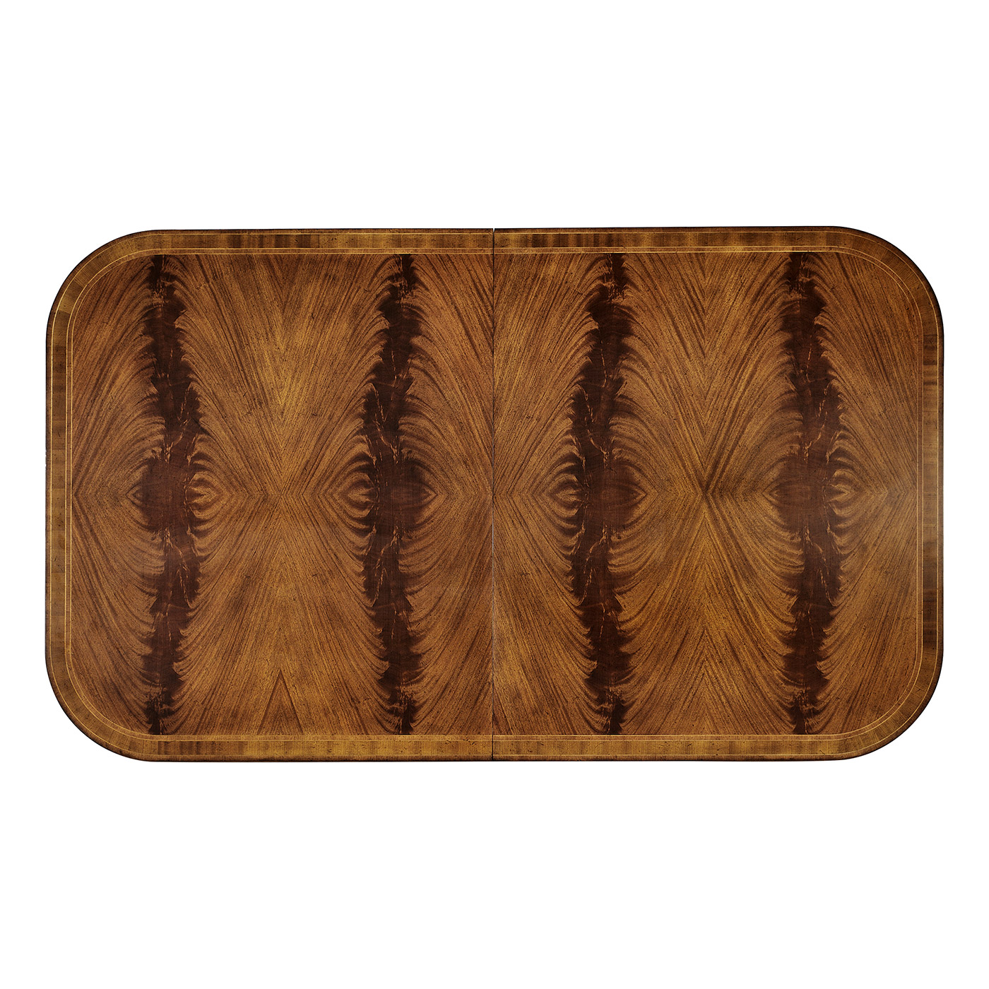 Regency Crotch Walnut Extending Dining Table 76