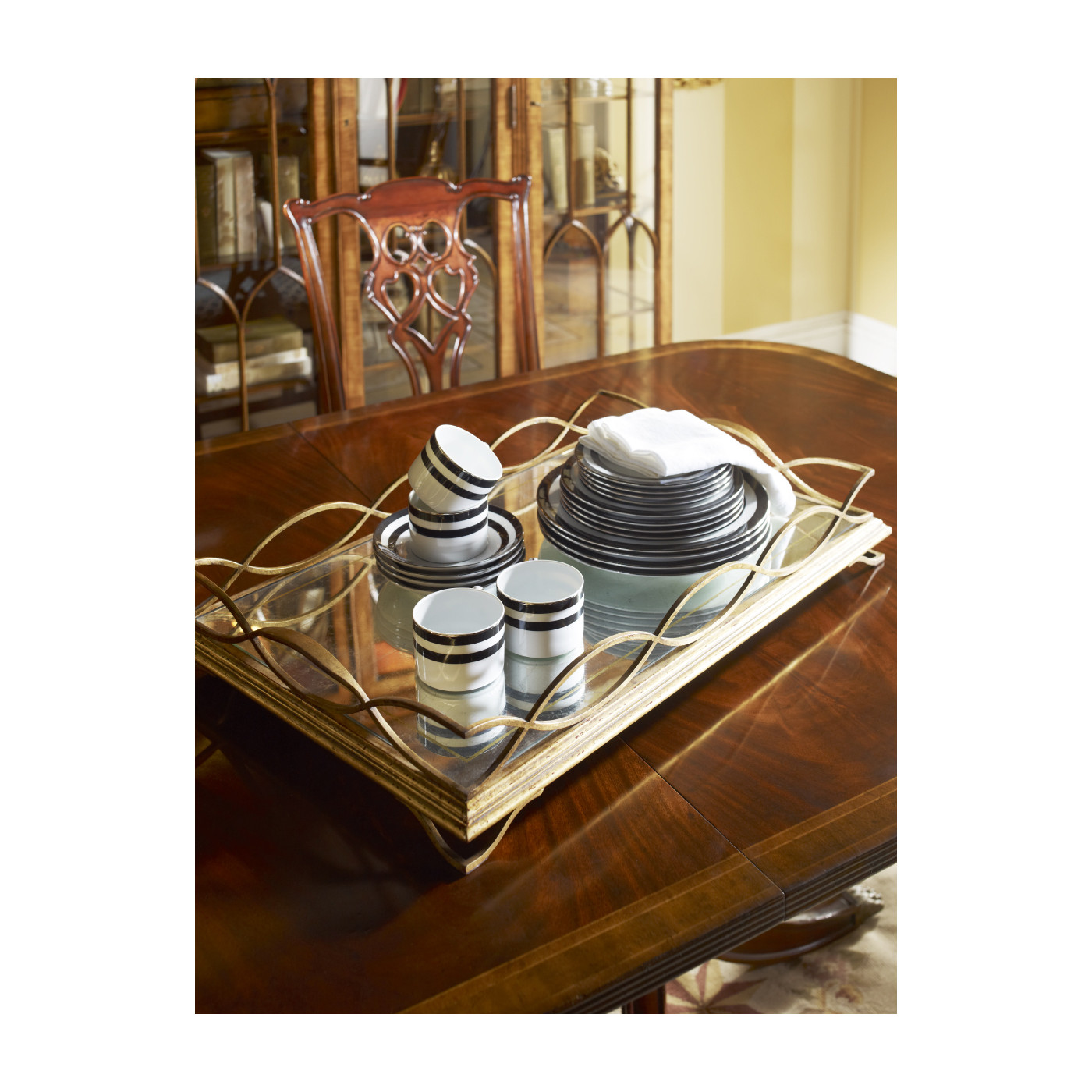 Regency Crotch Walnut Extending Dining Table 76