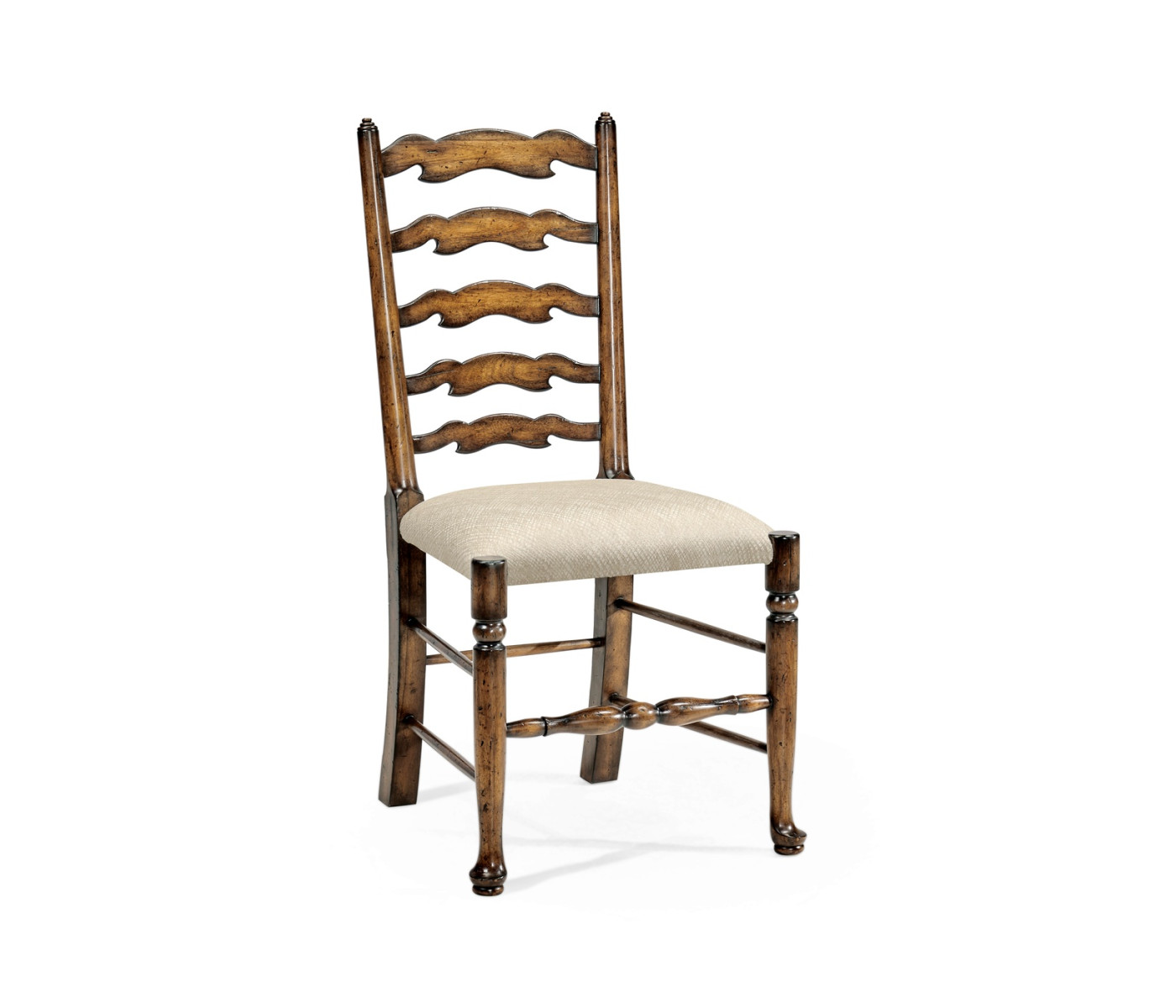 Casual Ladderback Golden Ale Dining Side Chair