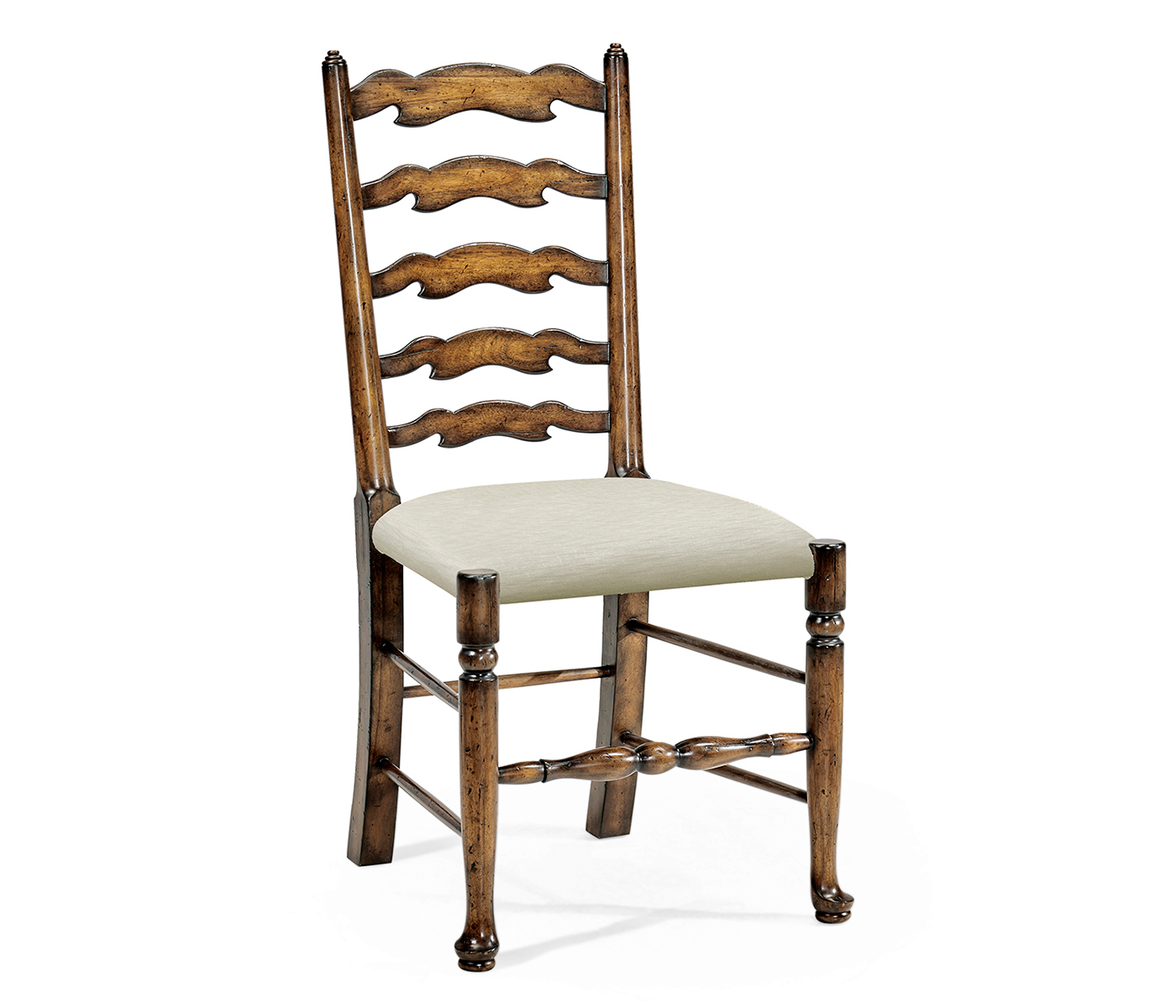 Casual Ladderback Golden Ale Dining Side Chair