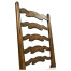 Casual Ladderback Golden Ale Dining Side Chair