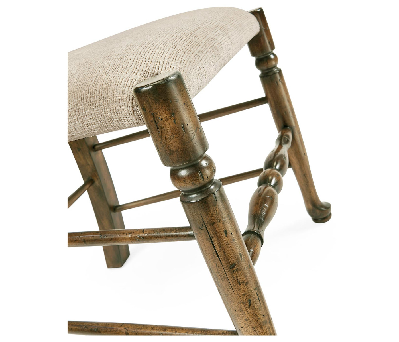 Casual Ladderback Golden Ale Dining Side Chair