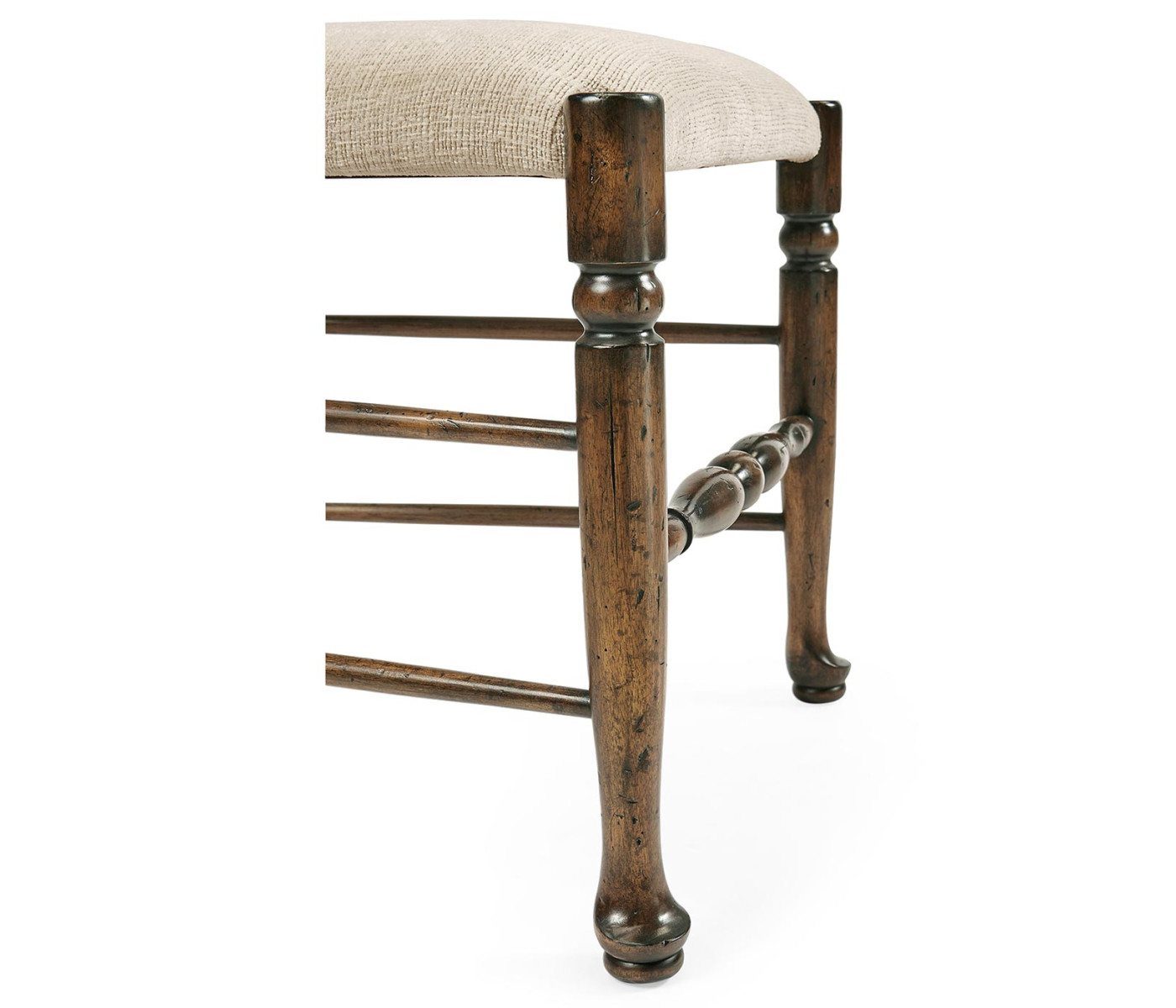 Casual Ladderback Golden Ale Dining Side Chair