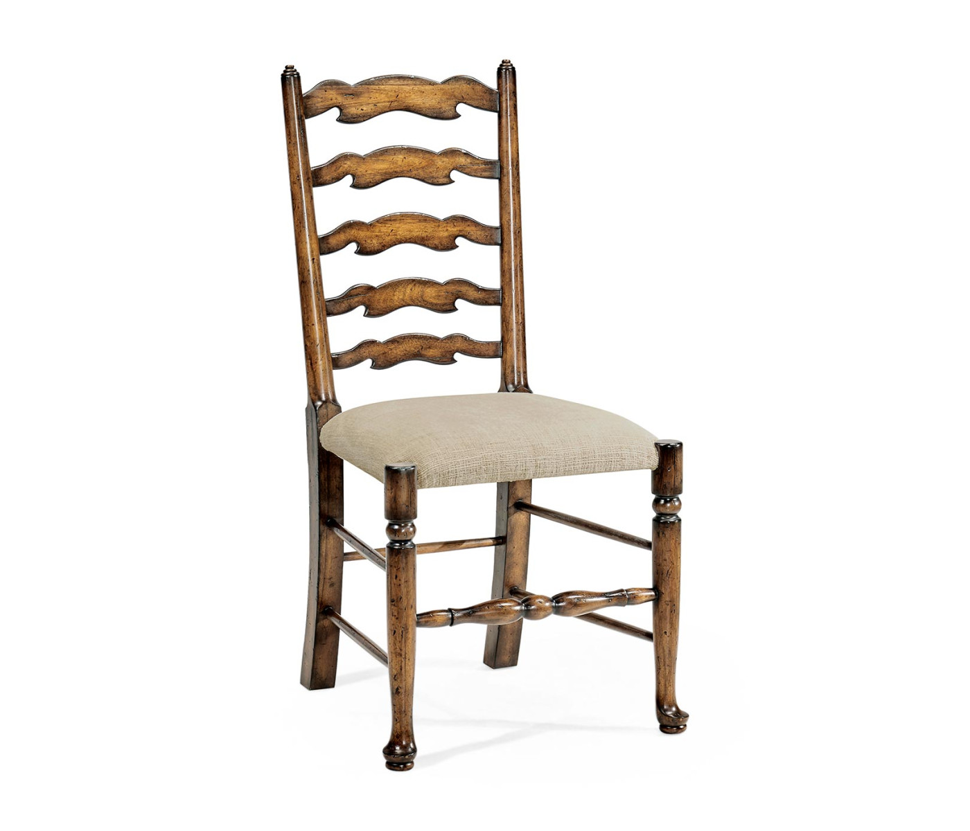 Casual Ladderback Golden Ale Dining Side Chair
