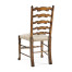 Casual Ladderback Golden Ale Dining Side Chair