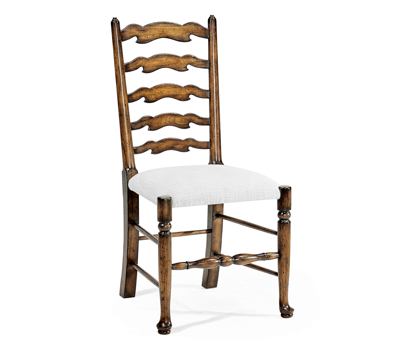 Casual Ladderback Golden Ale Dining Side Chair